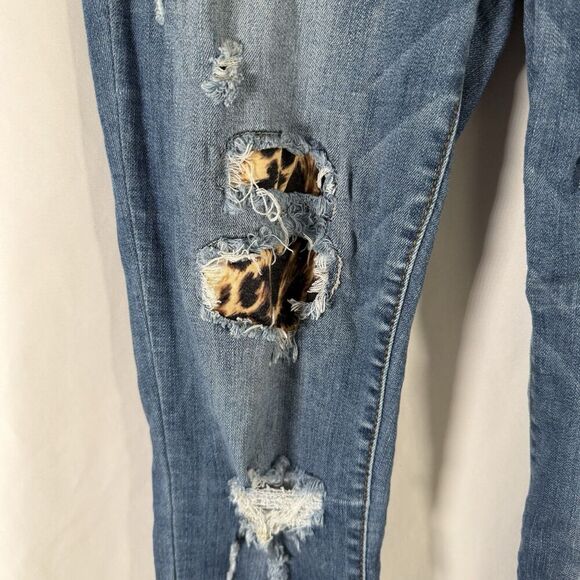 Judy Blue Skinny Fit Jeans Women's 9 29 Medium Wash Blue Denim Cotton Blend - Picture 4 of 13